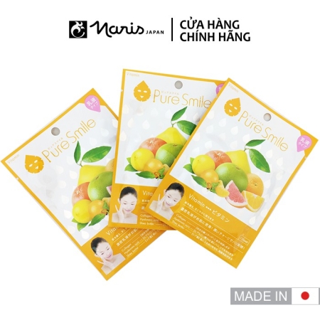 Mặt nạ Pure Smile Milk Essence Mask VITAMIN N004 20ml/ 1 miếng