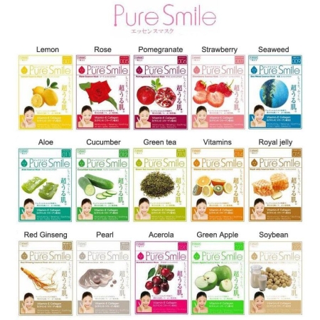 Mặt nạ Naris Pure Smile Milky Essence Mask Black Pearl N006 20 ml/ 1 miếng
