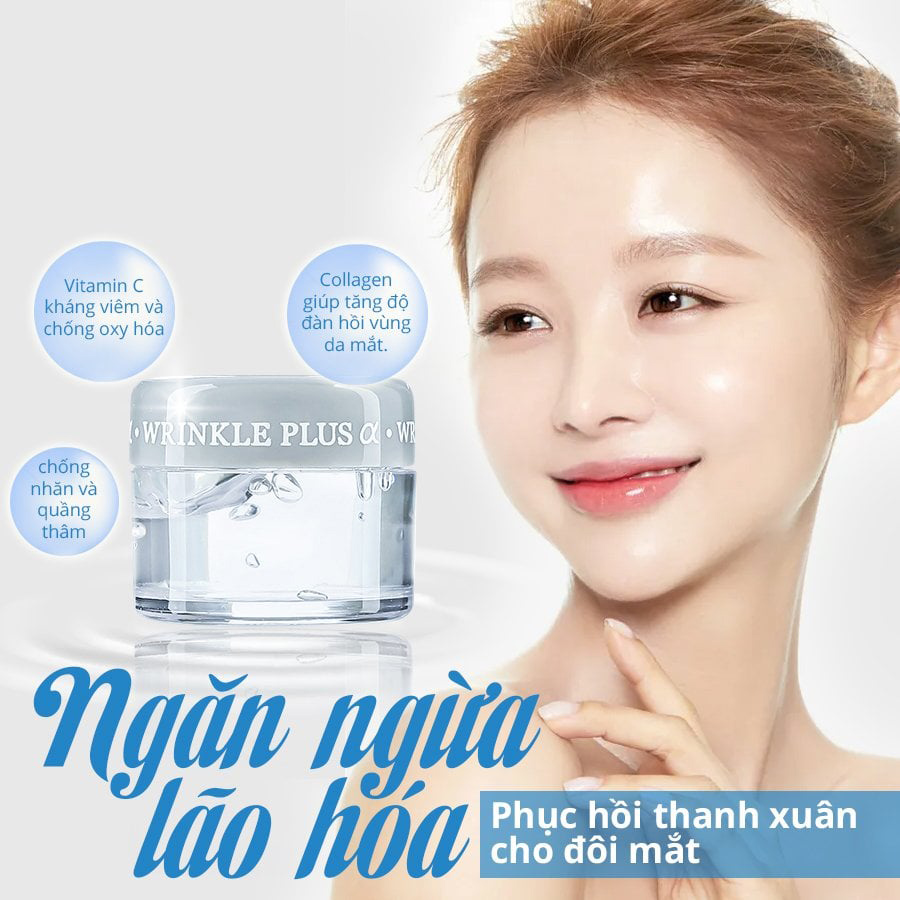 Wrinkle Plus Eye Care Gel phục hồi thanh xuân cho mắt