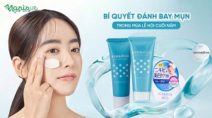Bí quyết trị mụn trong mùa lễ hội cuối năm